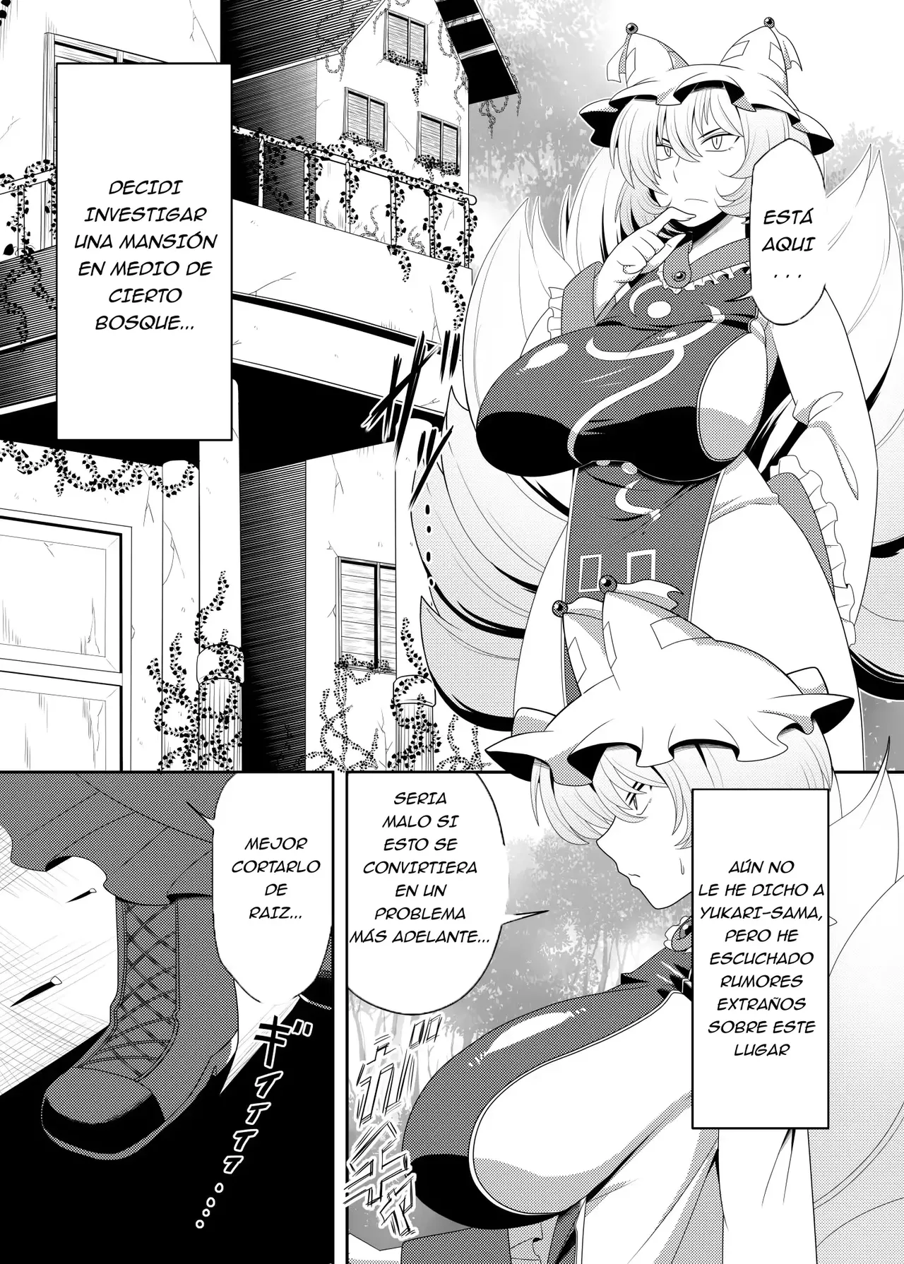 Yakumo Ran ga Saimin de Kyousei Hatsujou Saserarechau Hon - Page 2