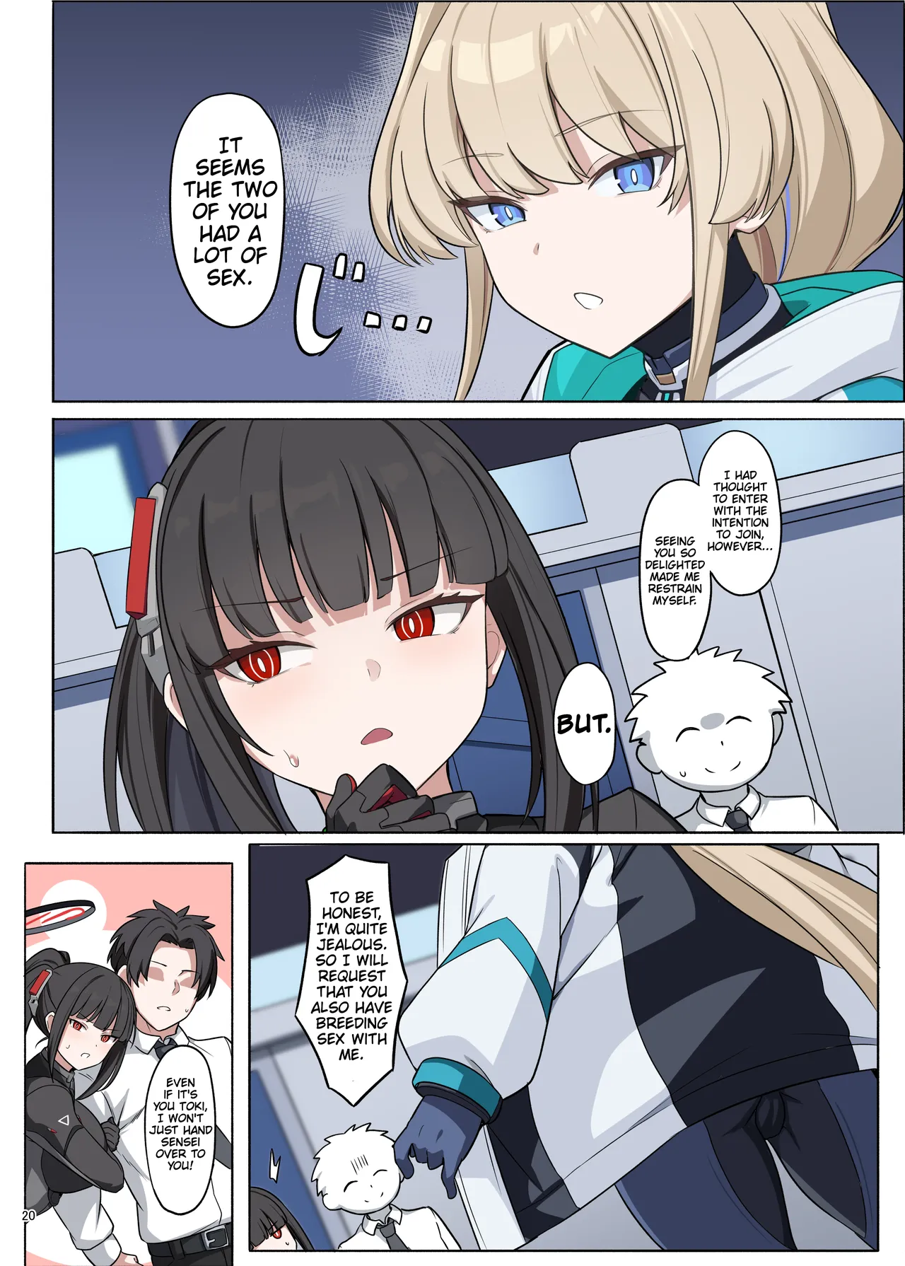 Rinsen Rio Icha Love Ero Goudou “Sono Suit de Rinsen wa Muri Desho” - Page 22