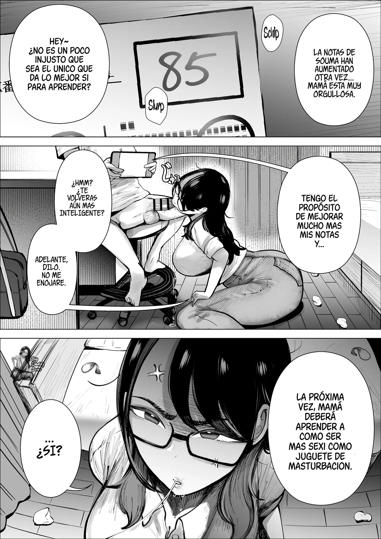 Tesuto no Tensuu ga Agaru Nara Ona Ho Ni Mo Natte Kureru Gouri Teki Na o Kaa-san - Page 25