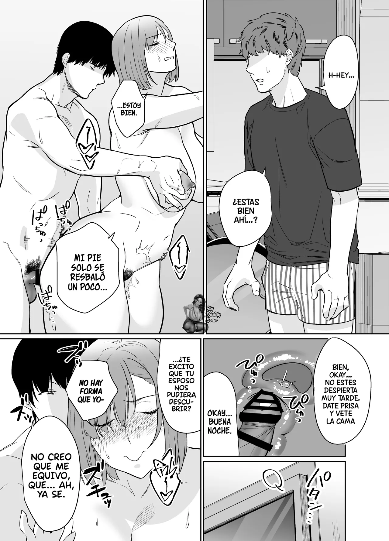 Natsu, Inaka. Tomodachi no Hahaoya to Amaku Tokeyuku Atsui Sex - Page 38