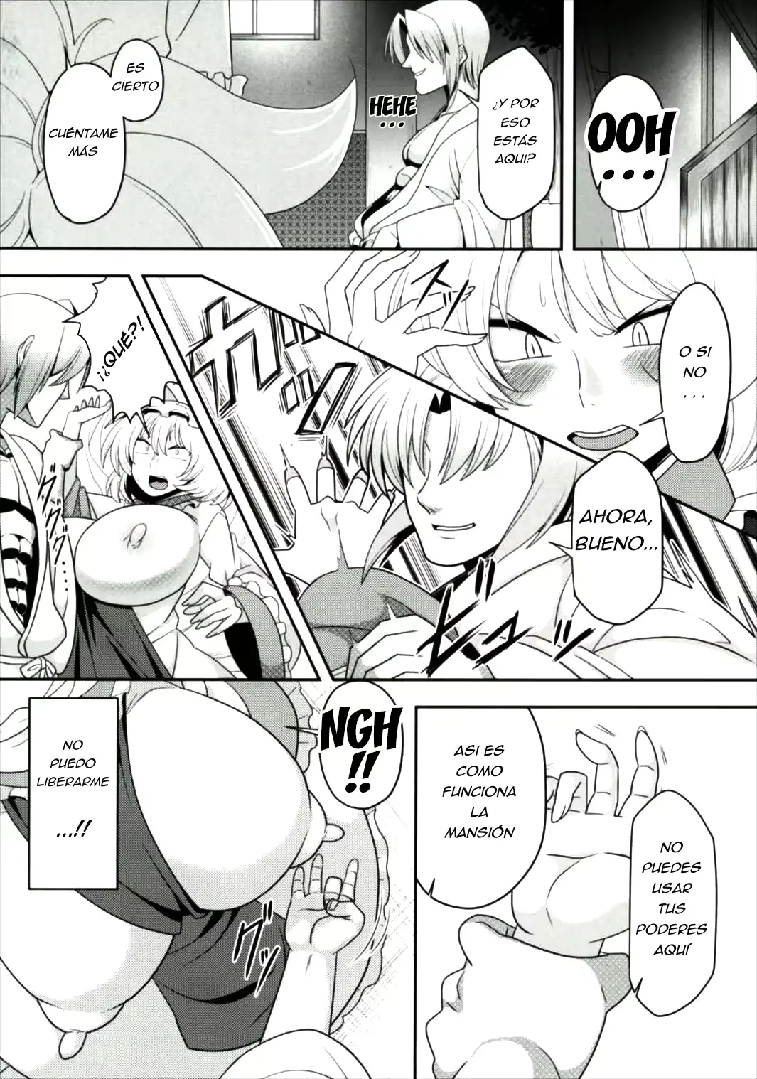 Yakumo Ran ga Saimin de Kyousei Hatsujou Saserarechau Hon - Page 4