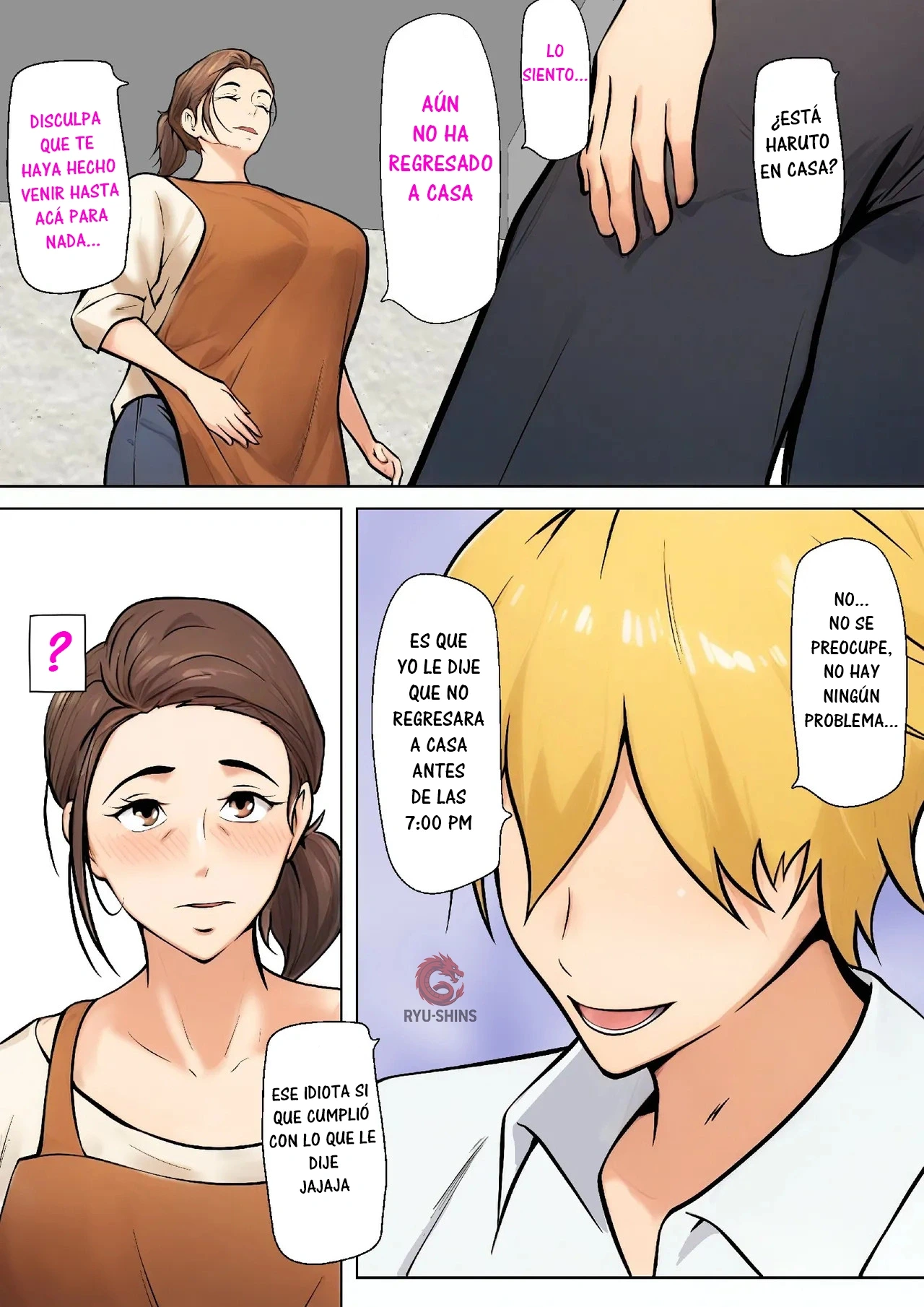 Musuko no Tomodachi to no Giji Renai - Page 4