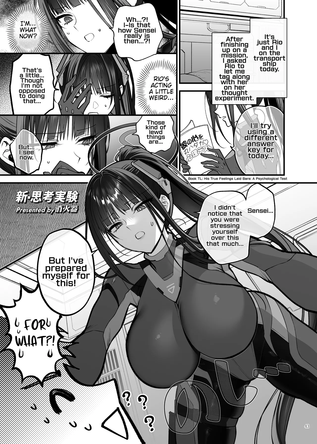 Rinsen Rio Icha Love Ero Goudou “Sono Suit de Rinsen wa Muri Desho” - Page 45