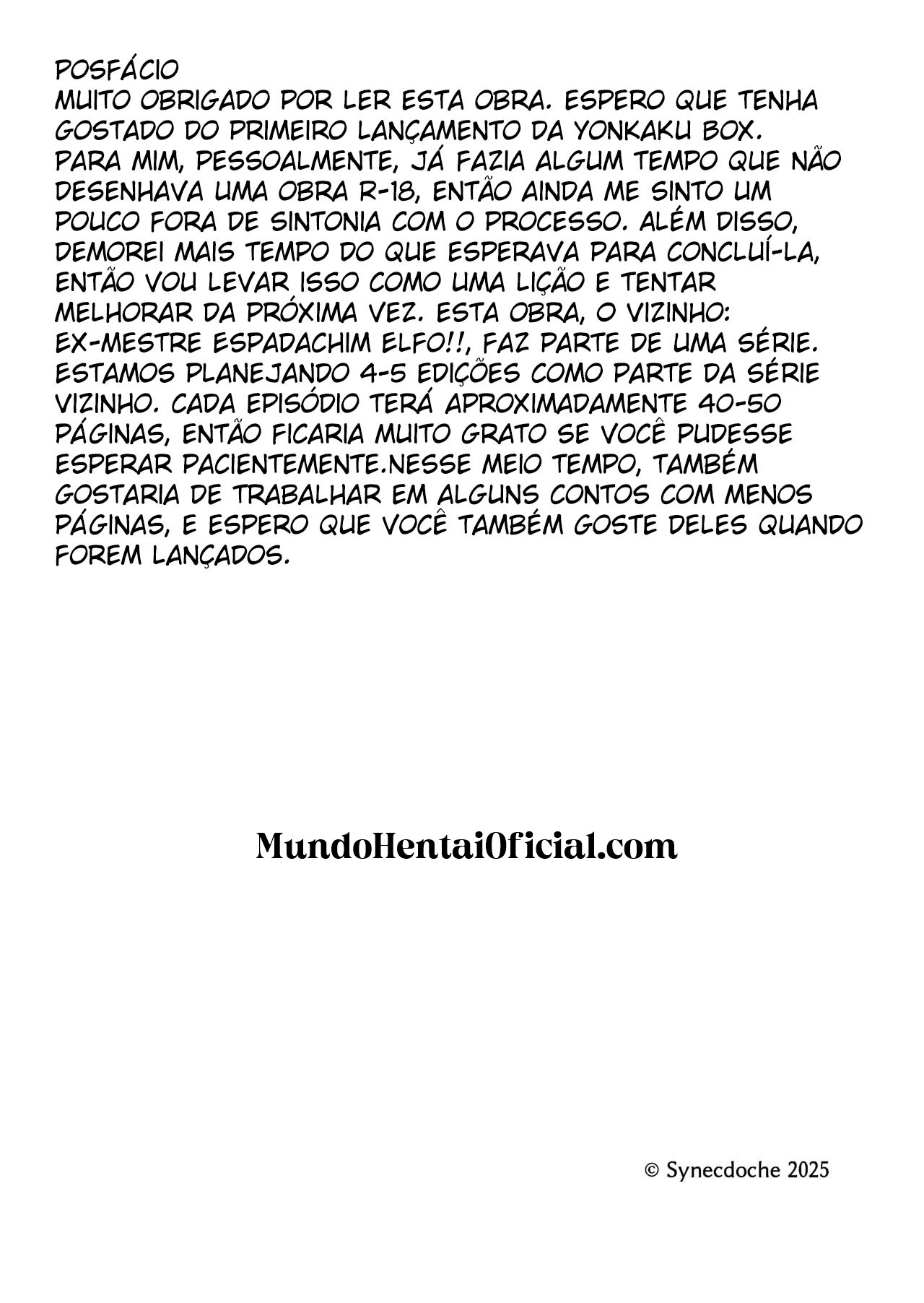 A Elfa Ex-Mestre Espadachim da Casa ao Lado - Page 56