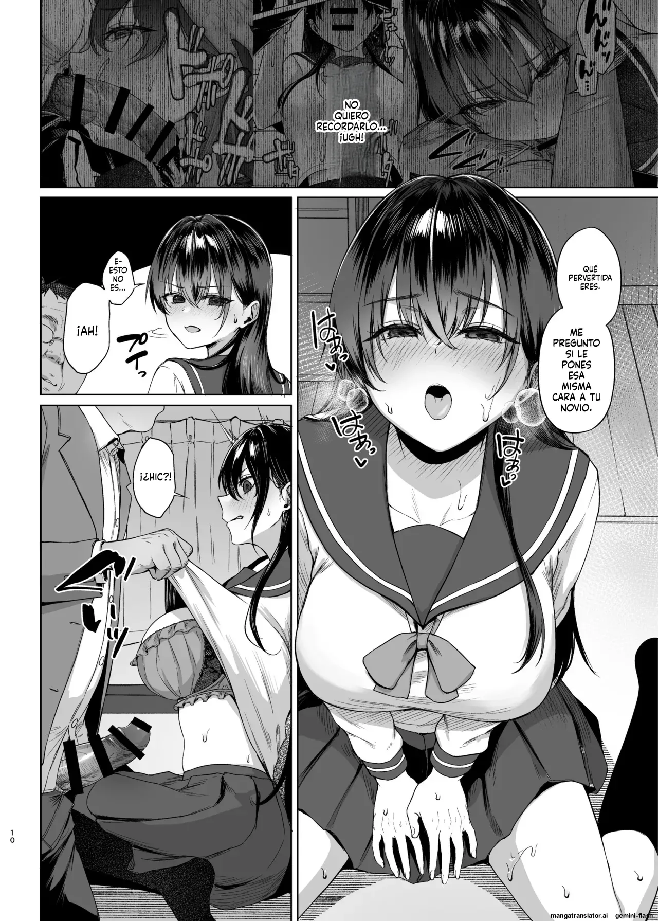 Bakunyuu Yuutousei ni Hitsuyou na Chinpo no Obenkyou Chuuhen - Page 9