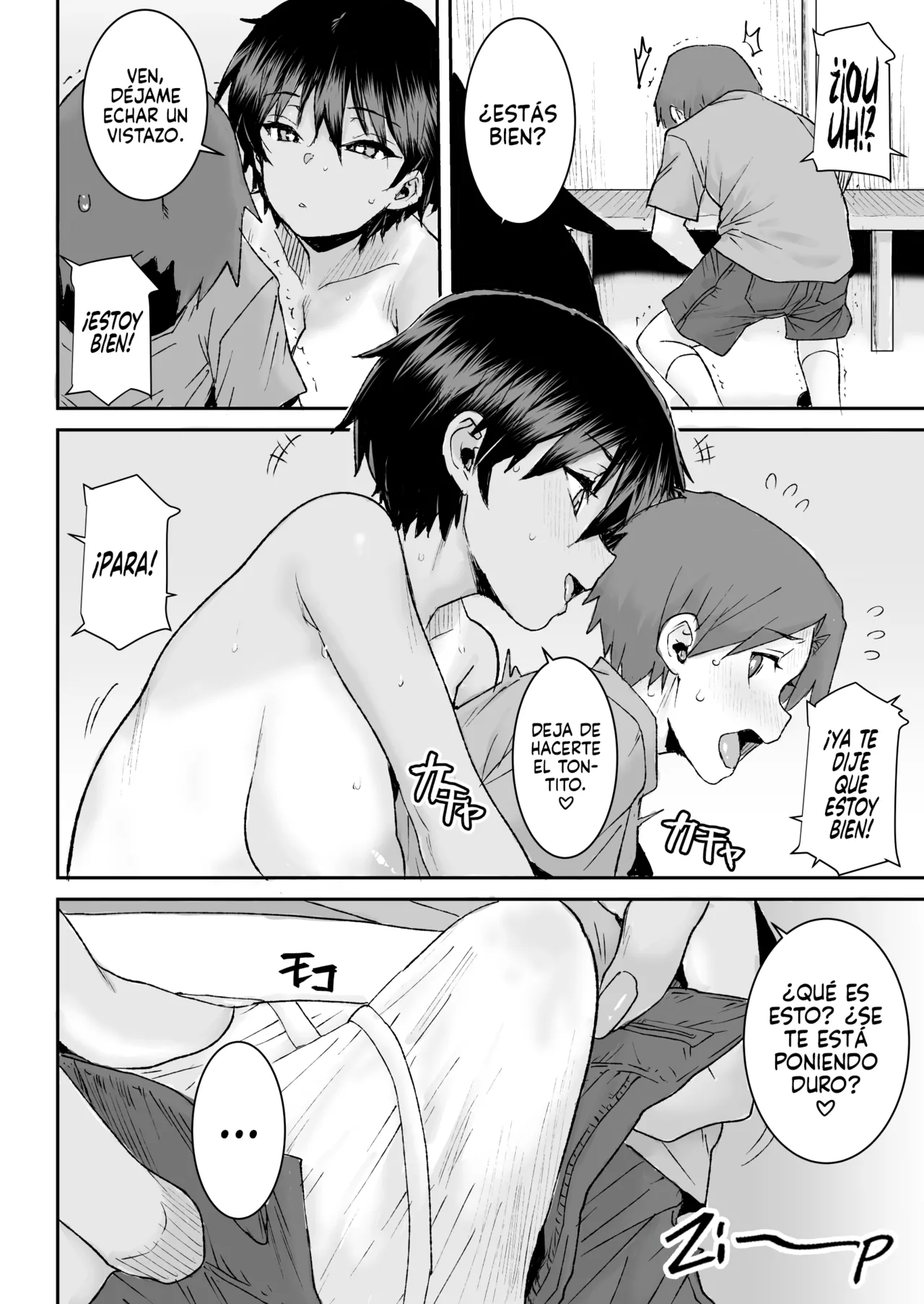 Mukuchi de Ki no Tsuyoi Boyish na Onee-chan de Boku wa Doutei o Sotsugyou shimashita - Page 9